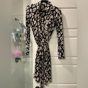 Calvin Klein wrap around dress Size 6